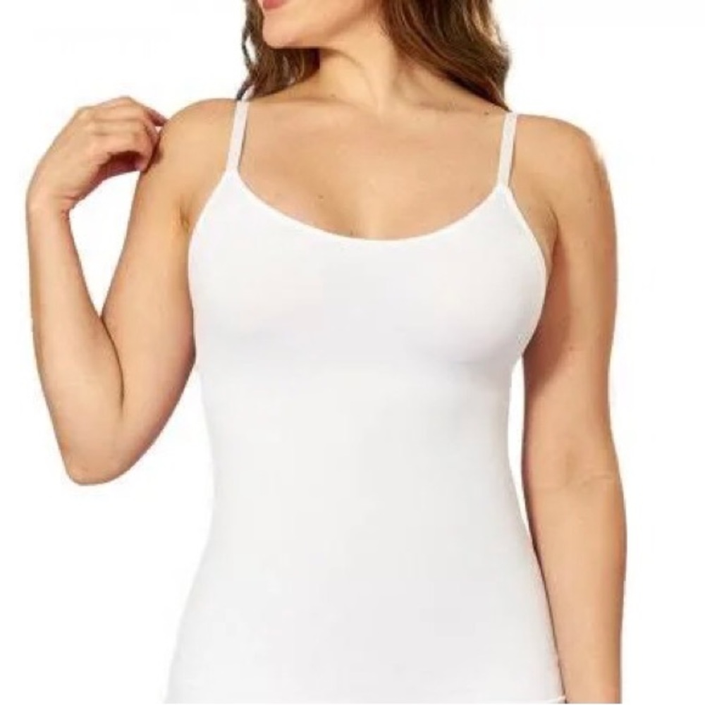 Empetua Scoop Neck Black Shaper Cami Sz L NWT